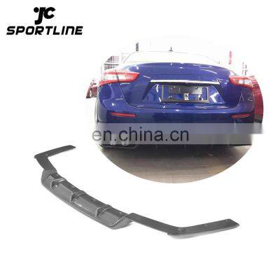 Carbon Fiber Rear Diffuser for Maserati Ghibli Base Sedan 4 Door 2018-2019