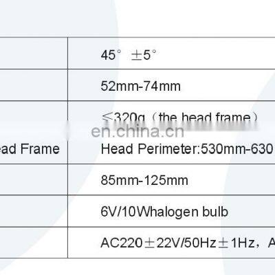 Ophthalmic Equipment YZ25B Binocular Indirect Ophthalmoscope for Hospital photo-5