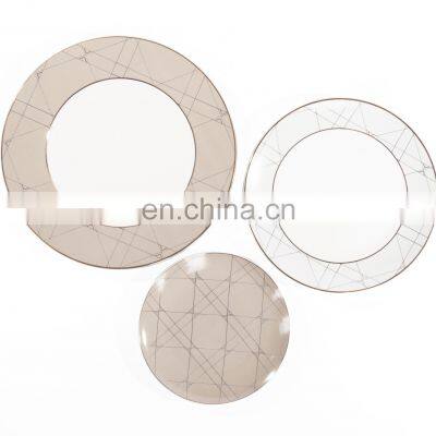 Nordic Modern Simple Geometric Pink Porcelain Ceramic Coffee Mug Tea Cup Dinner Plate For Top-table Ware photo-5