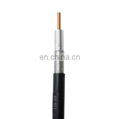 CU/CCA/CCS LOW LOSS PE/PVC Jacket 50Ohm RF Coaxial Cable 12D-FB photo-2