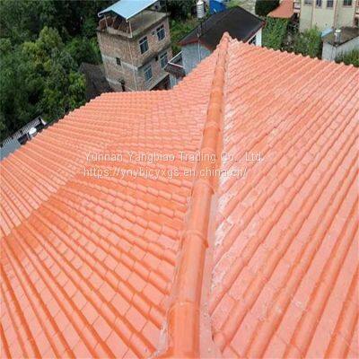 1050 Type Synthetic Resin Tile is Customized by Manufacturers With Various Colors and is Exported to Africa photo-3
