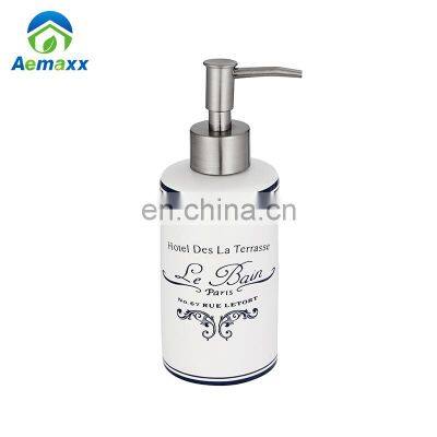 Washroom Liquid Ceramic Soap Dispenser Bottle Lotion Pump Liquid Soap Dispenser photo-2