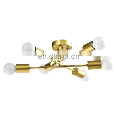 HUAYI Energy Saving Surface Mounted Home Living Room Modern Elegant Design Decoration E27 Ceiling Light