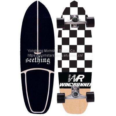 Surf Skate CX4 Maple Wooden Land Carver Land Surf skateboard