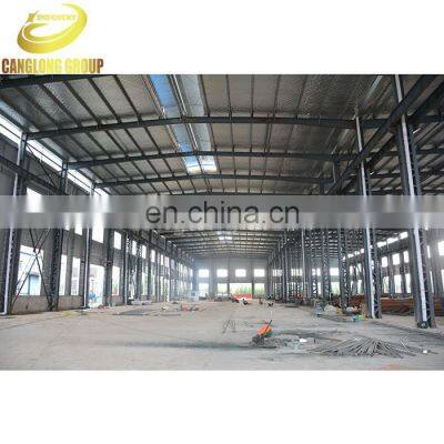 Custom large span steel structure factory warehouse building shed hangar