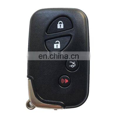 Keyless 4 Buttons Smart Remote Car Key Fob Case Cover Blank For Lexus Key GS430 ES350 GS350 LX570 IS350 RX350 IS250