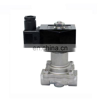 COVNA 1 inch 12V DC Normally Closed High Temperature Stainless Steel Steam Solenoid Valve