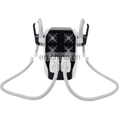 2021 Newest CE Certification 2 Handles EMS Electrical Muscle Stimulation Slimming Machine Cellulite Reduction Body Shaping photo-5