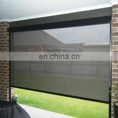 Zip Screen Anti-uv Roller Blinds, Sun Shade Patio Exteroir Roller Blinds, Patio Screen Outdoor Shade Waterproof Blinds