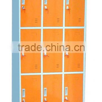 Chinese Manufacturer Metal Furniture Changing Room KD Structure Powder Coated 6 Door Storage Steel Locker/wardrobe photo-2