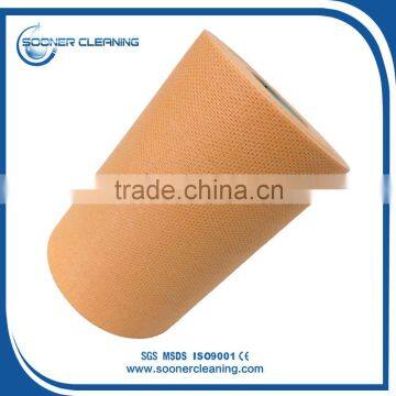 Soonerclean high quality spunlace nonwoven floor cloth fabric rolls