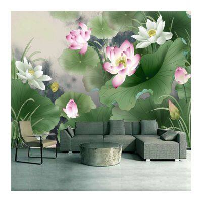 Hot Sale Designs Custom Size Nature 3D 5D Wall Murals For Home Decoration Mural Wall Paper Drop Ship photo-2