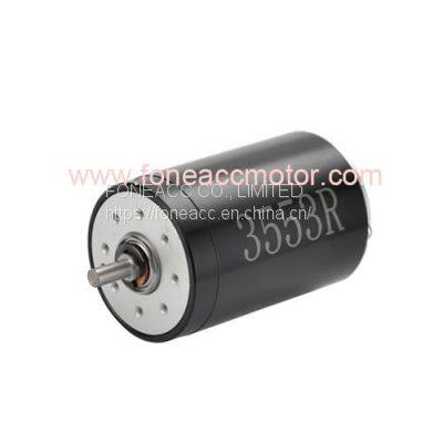 3553R 35 mm micro coreless brush dc electric motor