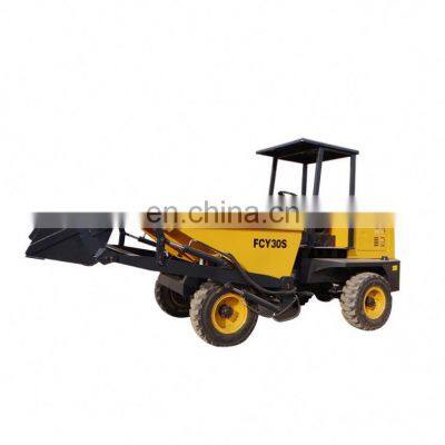 3Ton Small Dumper Tip Lorry Self Loading Dumper For Construction Works