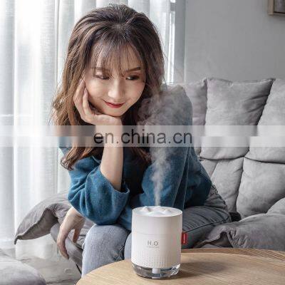 Home Portable Desktop Mini Usb Cup Mute Cool Mist Air Humidifier With Colorful Light photo-2