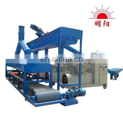 Biomass Briquette Press Screw Type Charcoal Briquette Maker Wood Sawdust Log Making Machine