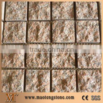 G562 Maple Red Square Shape Stone Red Granite Cube