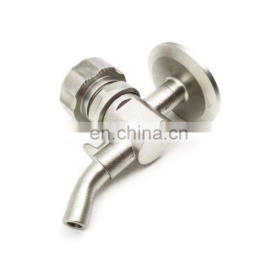 Sanitary Stainless Steel Aseptic Spiral Type Sample Valve for Beer