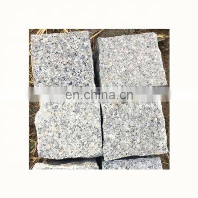 G623 Grey granite cube stone