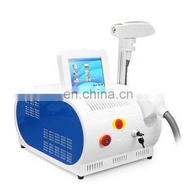 Portable tattoo removal q switched nd yag laser