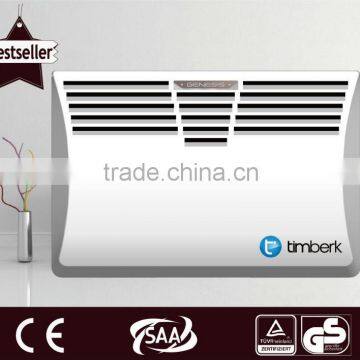 Wall mounted heat wave convector heater for living room
