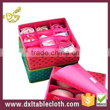 storage box for linens nonwoven with cardboard