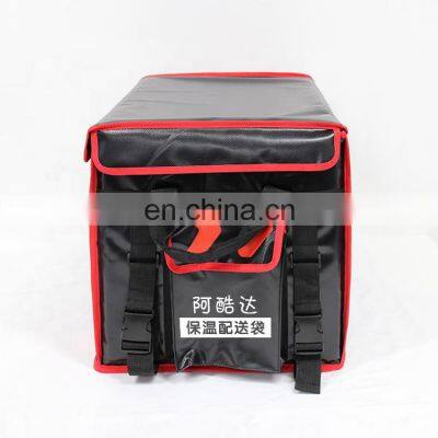 Large Food Pizza Insulated Cooler Motorcycle Food Delivery Bag photo-3