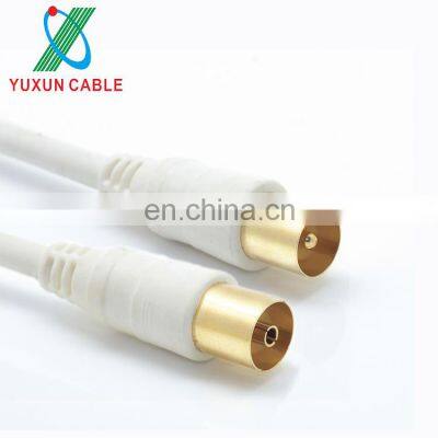 Factory Price 3C-2V Coaxial Cable 75 Ohm With TV Antenna Connector photo-4