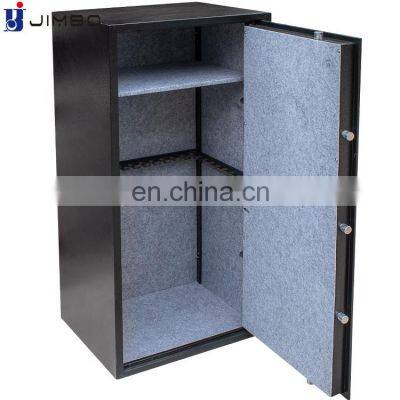 JIMBO High Quality Metal Storage Fingerprint Fireproof Gun Safe Box for Home photo-3