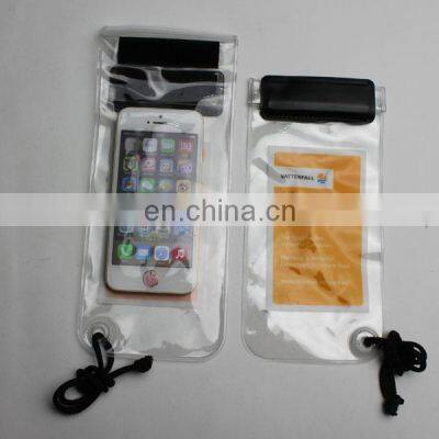 Pvc Waterproof Pouches for Mobile Phones