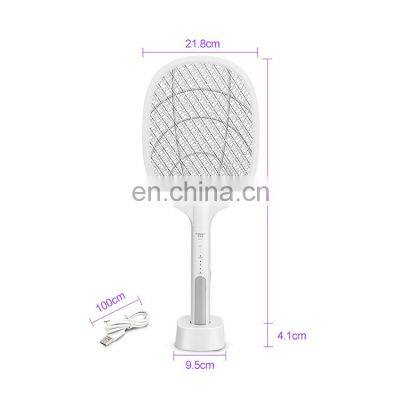 Rechargeable 2 in 1 Functional Electric Fly Mosquito Swatter and Mosquito Killer Lamp With UV Light photo-2