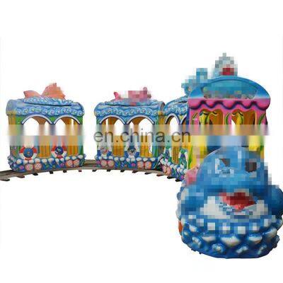 Hot sale high quality commercial outdoor train kids electric train for children