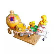 Guangdong Zhongshan Tai Le Play Children's Rocking Car Rocking Machine Luxury Transfer Horse Royal Carriage Double Coin Rocking Car (LT-KD12) photo-2