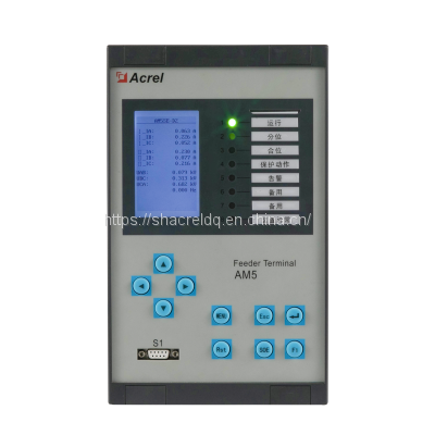 Acrel AM5SE-T motor comprehensive protection device application transformer 4-20mA analog output remote control GPS FC block