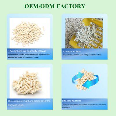 Hard Clump and Odor Control Tofu Cat Litter--peach Scent photo-3