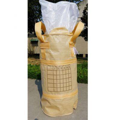 U-Type Virgin PP Jumbo Ton Tubular FIBC Bags with Excellent Technology