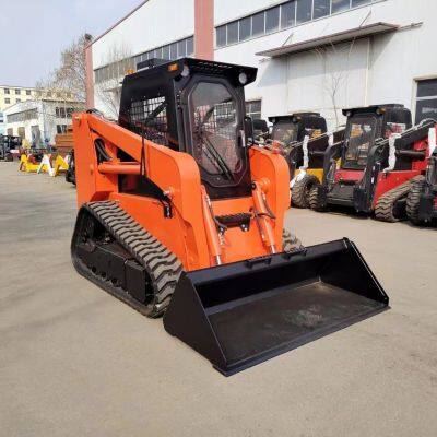 Hot Sale 5 Ton Multi-purpose Skid Steer Loader Use Safe Steering Skid Steer Loader with EPA Certified Engine
