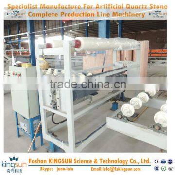 Quartz stone slab film sticking machine/film sticking machine for stone slab