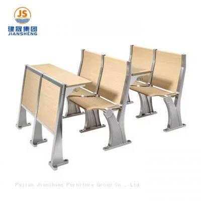 JS Group Wooden Lecture Room Chairs With Tables School Furniture Plywood Material photo-2