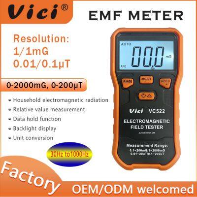 Vicimeter Househeld Magnetic Field Detect VC522 EMF Meter photo-3