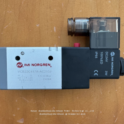 VCB22C417A-AC213J, Norgren, 2-Position 3-Way Solenoid Valve, G3/8' Thread, 24DC