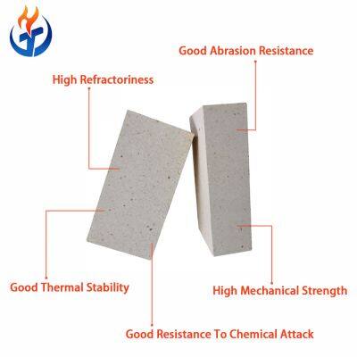Wholesale 230 mm Size of Refractory High Alumina Fire Resistant Brick Used for Kilns photo-4