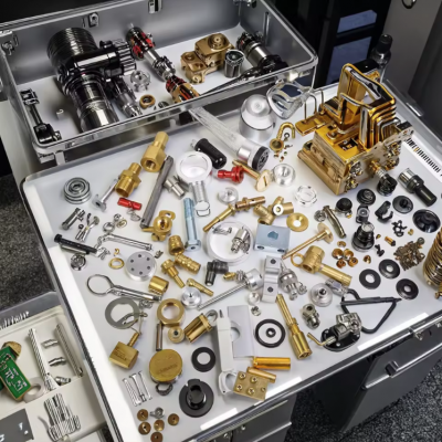 Medical Grade CNC Machining Precision Metal Parts for Surgical Devices