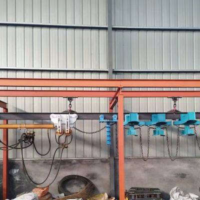 Underground Cable Monorail Crane Coal Mine Mobile Pipeline Suspension System Suitable for Manufacturers of Steep Angle Tunnels photo-2