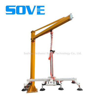 Vacuum Pneumatic Lifting Machine Stainless Steel Plate Suction Cup Hoisting Glass Manipulator Lifting Suction Cups