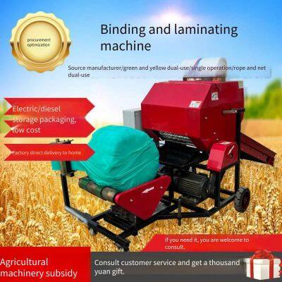 Vertical Hydraulic Feed Baler, Sawdust Compression and Straw Briquetting Machine, Horizontal Square Baler photo-4
