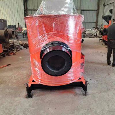 Air-cooled Biomass Pellet Burner for Temperature Reduction, Connected to Drying Hot Air Furnace, With a Full Range of Specifications photo-2