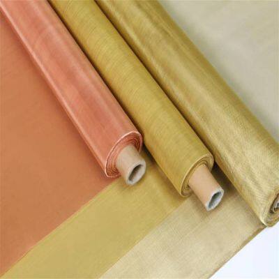 Filtering and Dust-proof Copper Wire Mesh, 100 Mesh, 200 Mesh, Electronic Shielding, Corrosion-resistant H65 Brass Wire Mesh photo-3