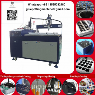 Two Part Meter Dispensing Machines Potting Ab Part Epoxy Resin Meter Mixing Dispensing Machine 2K DOS Epoxy Machi