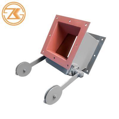 ZhengKang Весовой молотковый заслонный клапан одношарный противовесный заслонный разгрузочный клапан